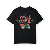 US Surf Co Scooter 2-sided Unisex Garment-Dyed T-shirt
