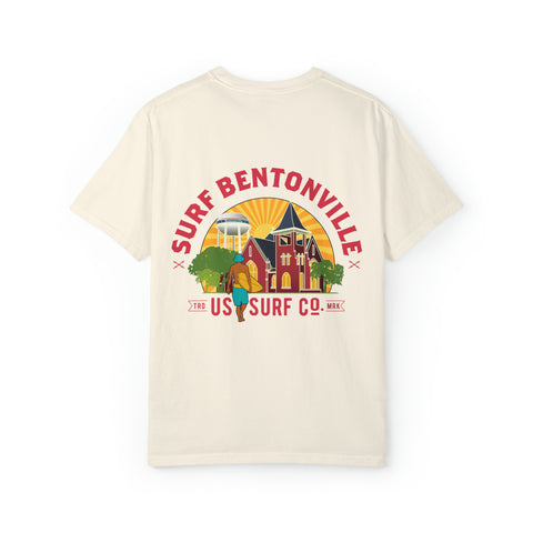 SURF BENTONVILLE -Downtown Edition 2-sided T-shirt