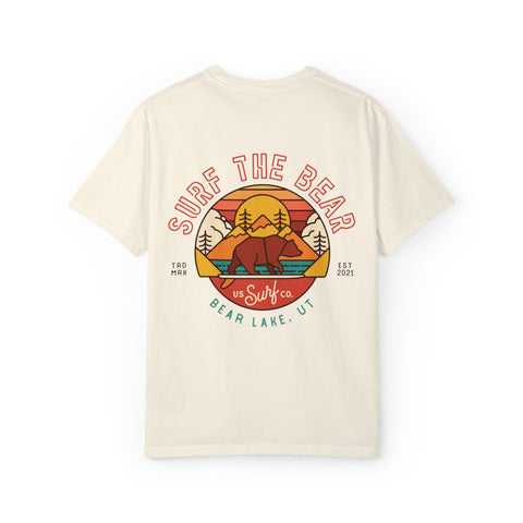 SURF BEAR LAKE 2-sided T-shirt