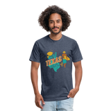 SURF TEXAS T-Shirt - heather navy