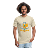 SURF UTAH T-shirt - heather cream