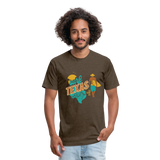 SURF TEXAS T-Shirt - heather espresso