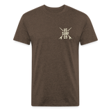 US SURF Co Surf LAKE POWELL 2-sided T-Shirt (dark) - heather espresso