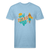SURF TEXAS T-Shirt - heather blue