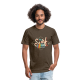 SURF VAN T-Shirt - heather espresso