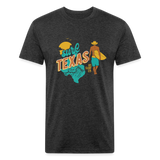 SURF TEXAS T-Shirt - heather black