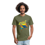 SURF PROVO T-Shirt - heather military green