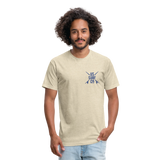 US SURF Co LAKE POWELL 2-Sided T-Shirt (light) - heather cream