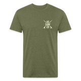 US SURF Co Surf LAKE POWELL 2-sided T-Shirt (dark) - heather military green