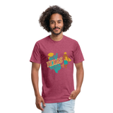 SURF TEXAS T-Shirt - heather burgundy