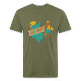 SURF TEXAS T-Shirt - heather military green