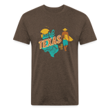 SURF TEXAS T-Shirt - heather espresso