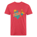 SURF TEXAS T-Shirt - heather red
