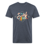 SURF VAN T-Shirt - heather navy