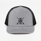 US SURF Co Trucker Cap (gray/black)