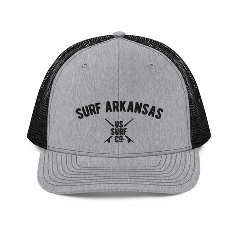 Surf Arkansas Trucker Cap (gray)