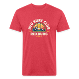 BYU Surf Club Rexburg T-Shirt (dark) - heather red