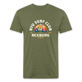 BYU Surf Club Rexburg T-Shirt (dark) - heather military green