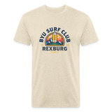 BYU Surf Club Rexburg T-Shirt - heather cream