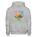 SURF the BUFFALO Adult Hoodie - heather gray