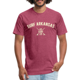 SURF ARKANSAS VINTAGE T-Shirt - heather burgundy