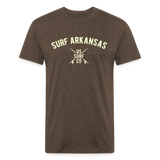 SURF ARKANSAS VINTAGE T-Shirt - heather espresso