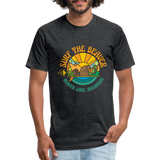 SURF THE BEAVER T-Shirt - heather black