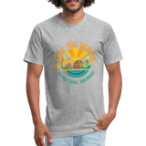 SURF THE BEAVER T-Shirt - heather gray