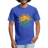 SURF THE BEAVER T-Shirt - heather royal