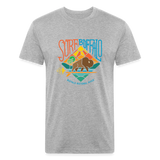 SURF THE BUFFALO T-Shirt - heather gray
