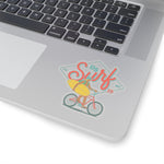 US Surf Co Biker Kiss-Cut Stickers