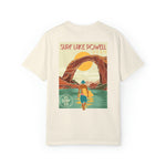 US Surf Co SURF LAKE POWELL 2-sided Unisex Garment-Dyed T-shirt