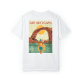 US Surf Co SURF LAKE POWELL 2-sided Unisex Garment-Dyed T-shirt