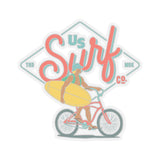 US Surf Co Biker Kiss-Cut Stickers