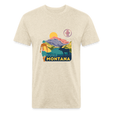 SURF MONTANA T-Shirt - heather cream