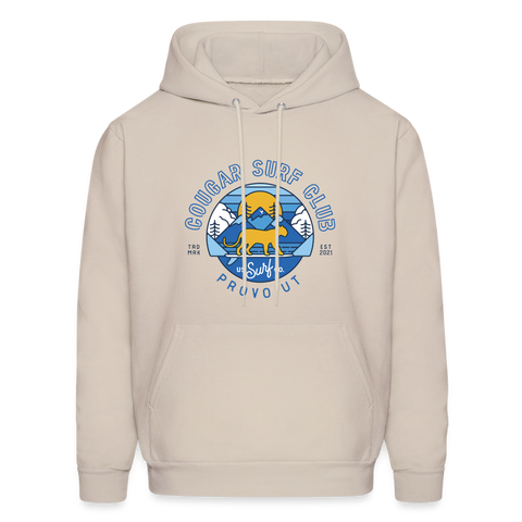 Cougar Surf Club Men's Hoodie - Sand