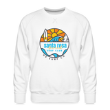 Santa Rosa Beach Men’s Premium Crewneck Sweatshirt - white