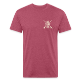 US SURF Co Surf LAKE POWELL 2-sided T-Shirt (dark) - heather burgundy
