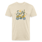 US SURF MOTO T-Shirt - heather cream