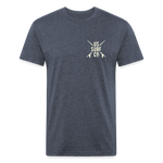 US SURF Co Surf LAKE POWELL 2-sided T-Shirt (dark) - heather navy