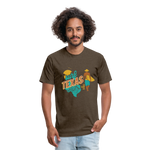 SURF TEXAS T-Shirt - heather espresso
