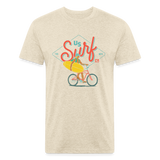 SURF BIKER T-Shirt - heather cream