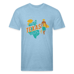 SURF TEXAS T-Shirt - heather blue
