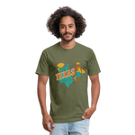 SURF TEXAS T-Shirt - heather military green