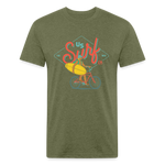 SURF BIKER T-Shirt - heather military green