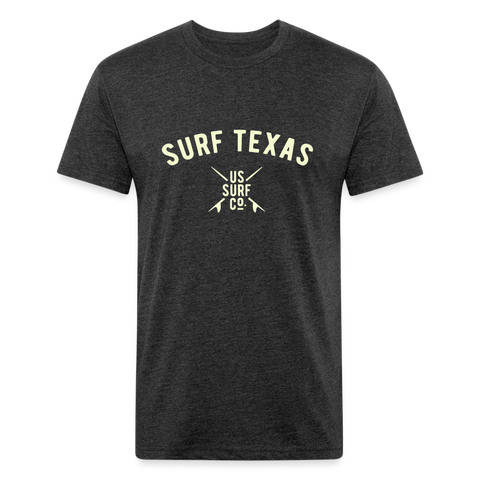 SURF TEXAS VINTAGE T-Shirt - heather black