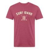 SURF IDAHO VINTAGE T-Shirt - heather burgundy