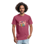 SURF VAN T-Shirt - heather burgundy