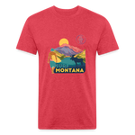 SURF MONTANA T-Shirt - heather red