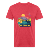 SURF MONTANA T-Shirt - heather red